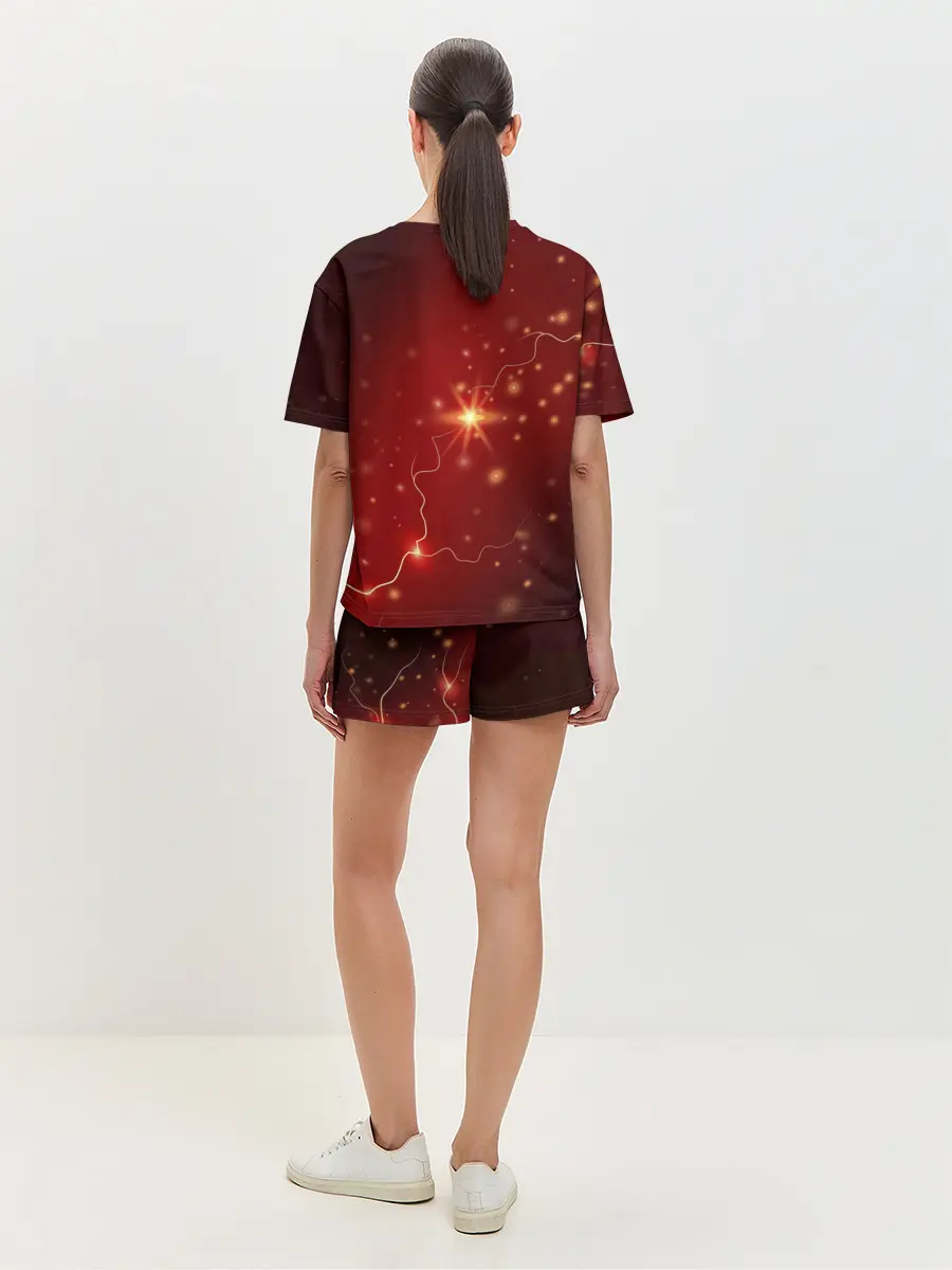 Женская пижама с шортами / Hello Impostor.