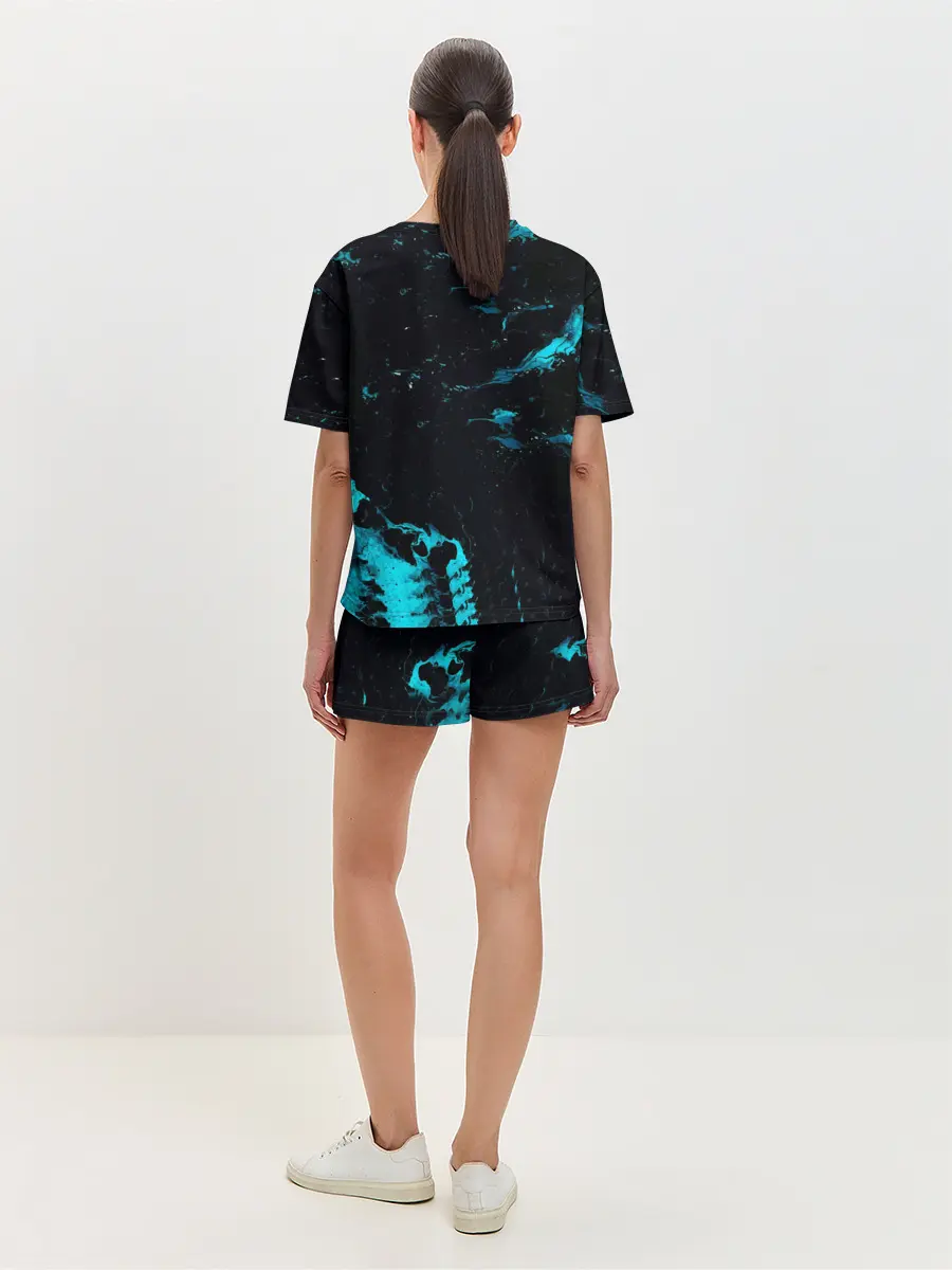 Женская пижама с шортами / Among Us Dab