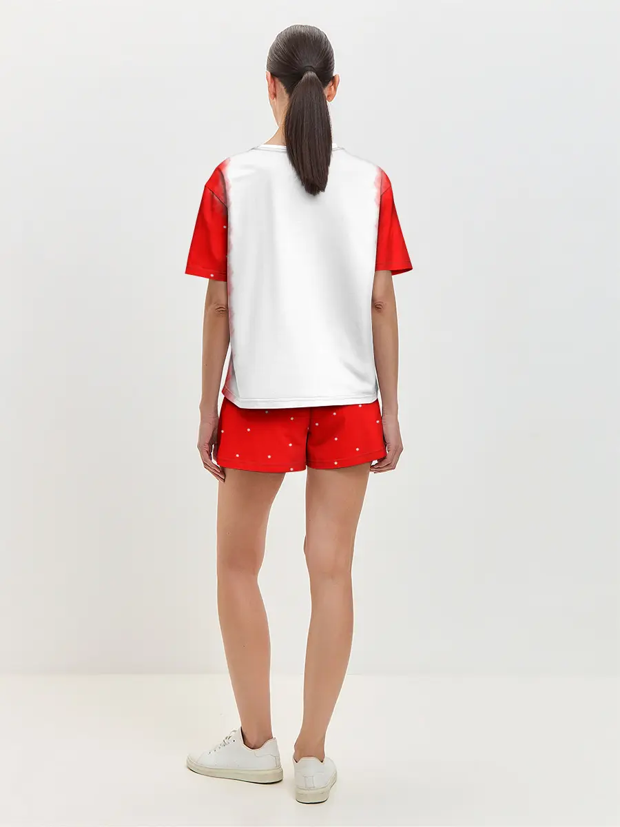 Женская пижама с шортами / Among Picachu