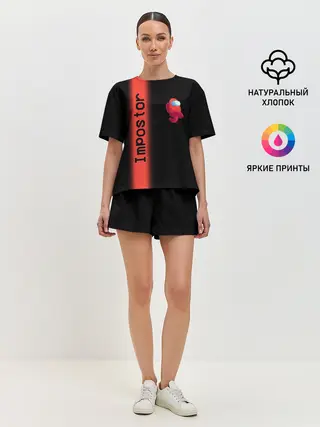 Женская пижама с шортами / AMONG US