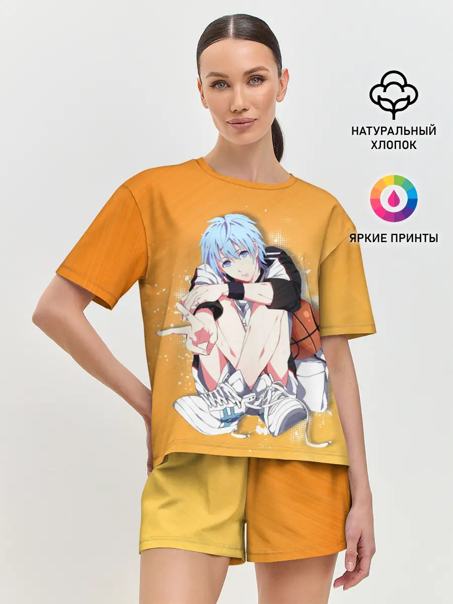 Женская пижама с шортами / Баскетбол Куроко