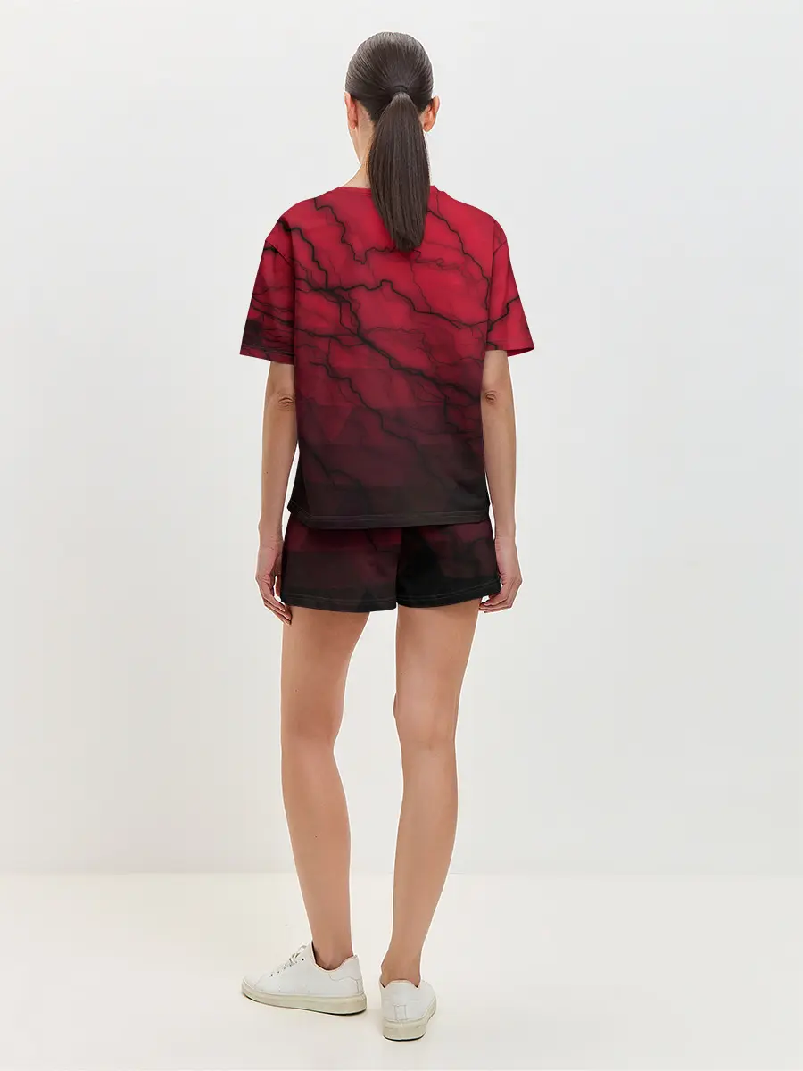 Женская пижама с шортами / Among Us Game.