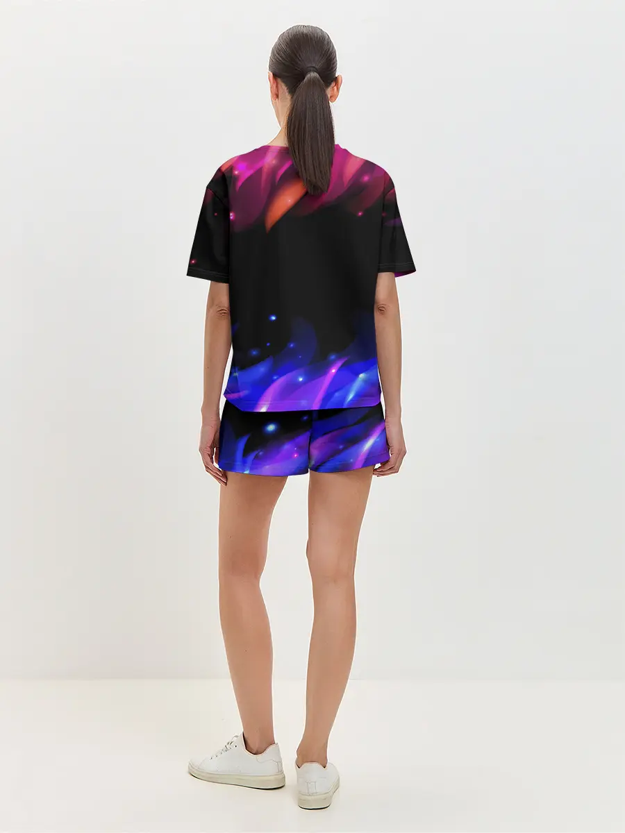 Женская пижама с шортами / Pink Among Us.