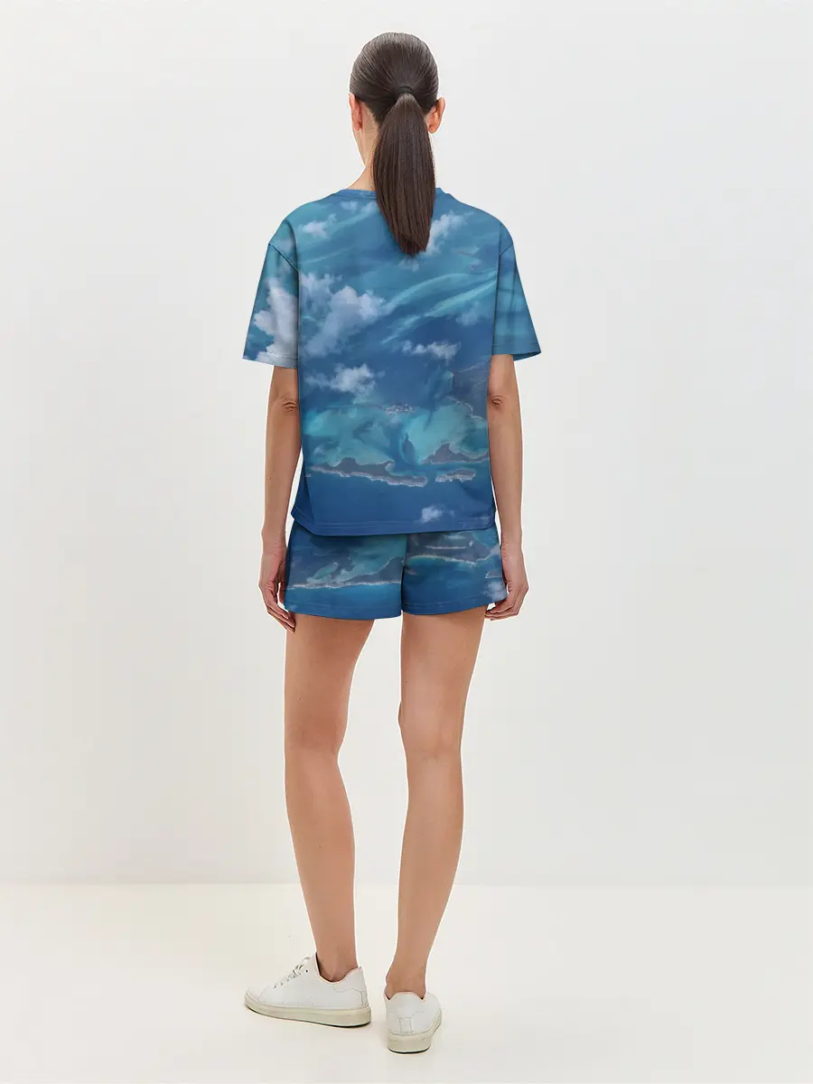 Женская пижама с шортами / LISA BLACKPINK