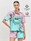 Женская пижама с шортами / AMONG US