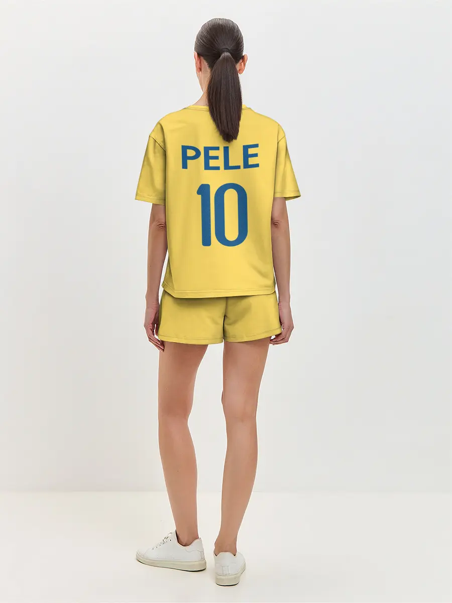 Женская пижама с шортами / СБОРНАЯ БРАЗИЛИИ ПЕЛЕ