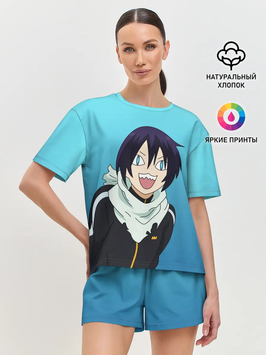 Женская пижама с шортами / ЯТОЧКА