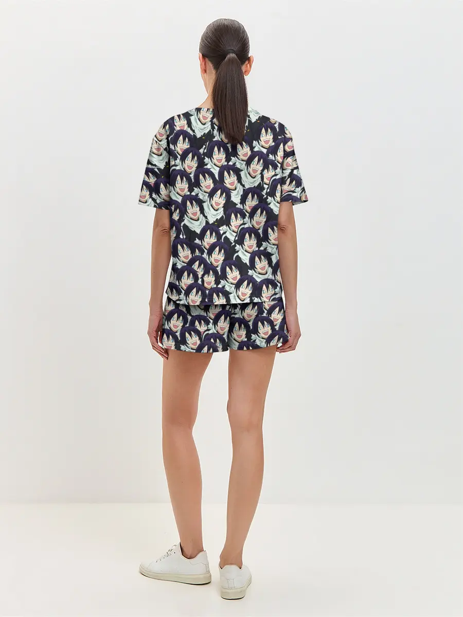 Женская пижама с шортами / ЯТО БЕЗДОМНЫЙ БОГ