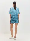 Женская пижама с шортами / Иней