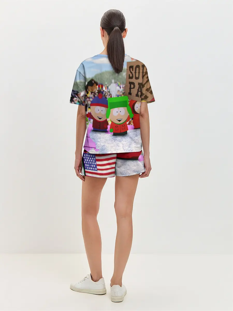 Женская пижама с шортами / Южный Парк / South Park .