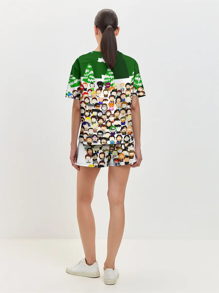 Женская пижама с шортами / Южный Парк / South Park .