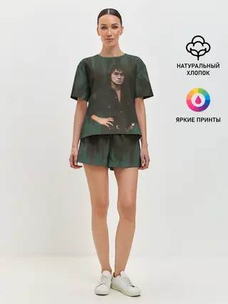 Женская пижама с шортами / ВИКТОР ЦОЙ