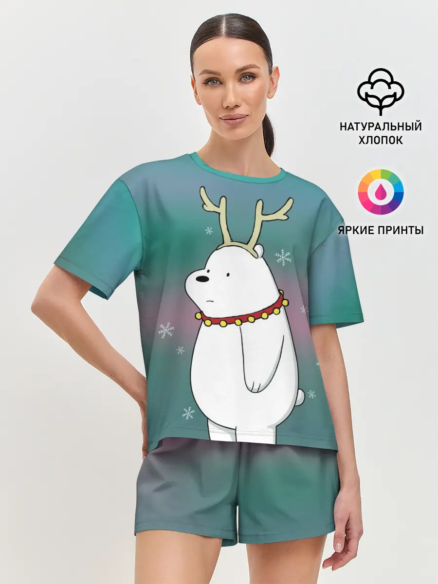 Женская пижама с шортами / Icebear