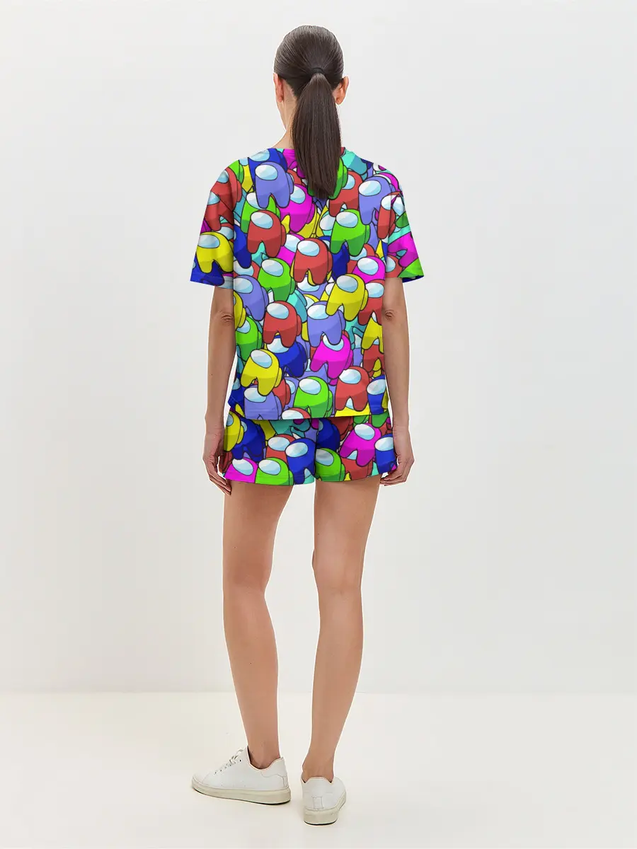 Женская пижама с шортами / AMONG US