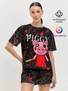 Женская пижама с шортами / ROBLOX PIGGY