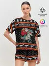 Женская пижама с шортами / Merry Rex-mas