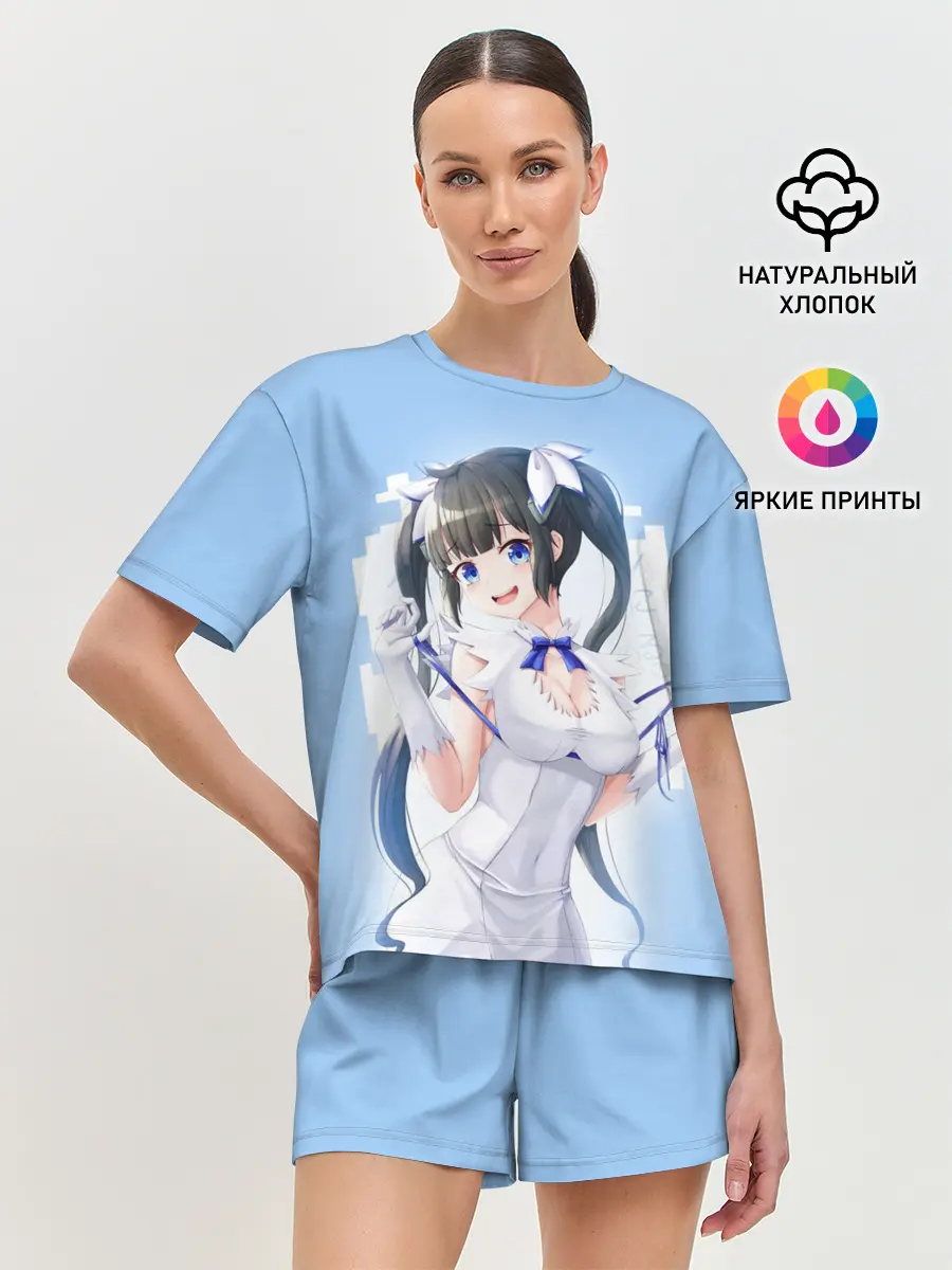 Женская пижама с шортами / Хестия