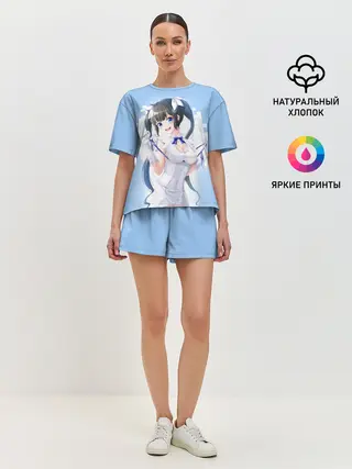 Женская пижама с шортами / Хестия