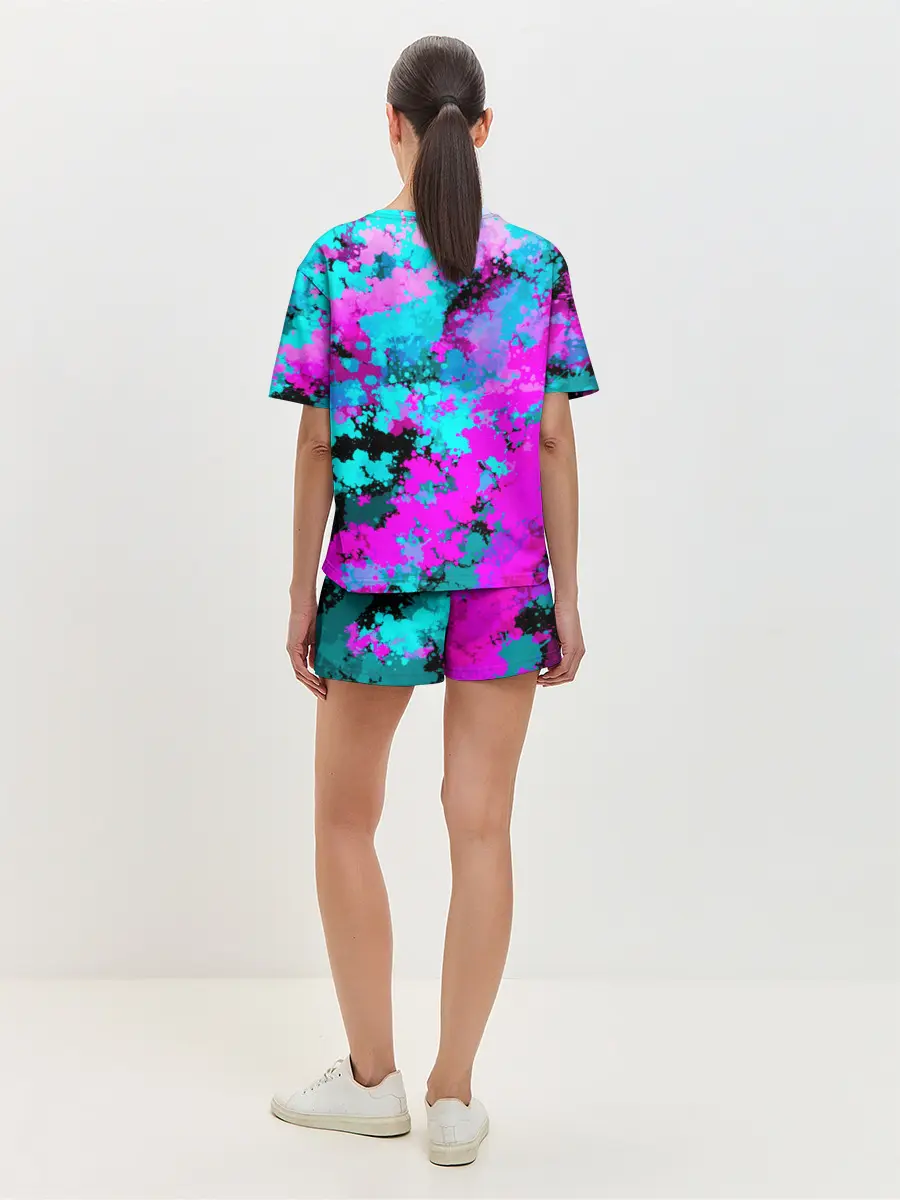 Женская пижама с шортами / Among Us