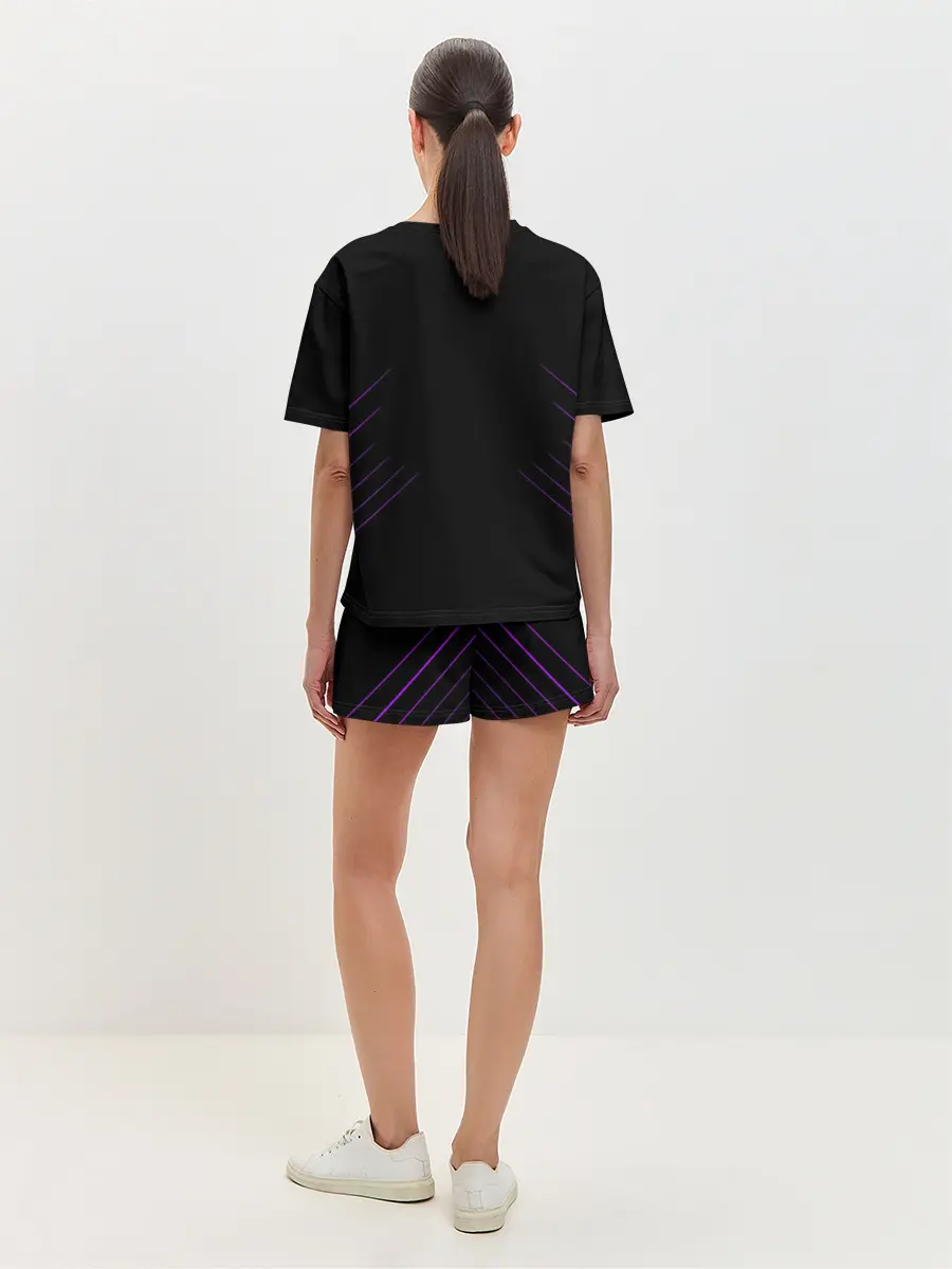 Женская пижама с шортами / Киберпанк 2077