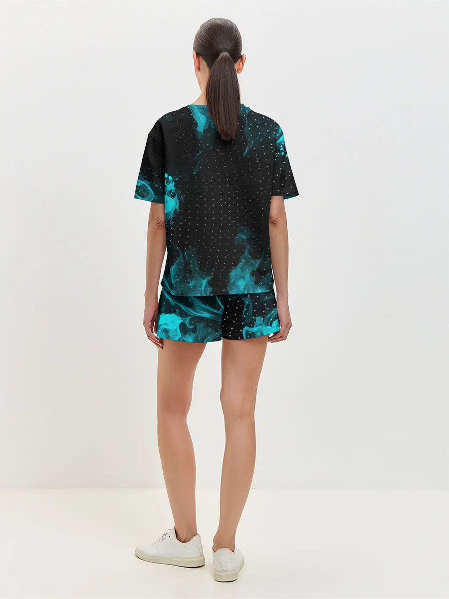 Женская пижама с шортами / AMONG US / АМОНГ АС