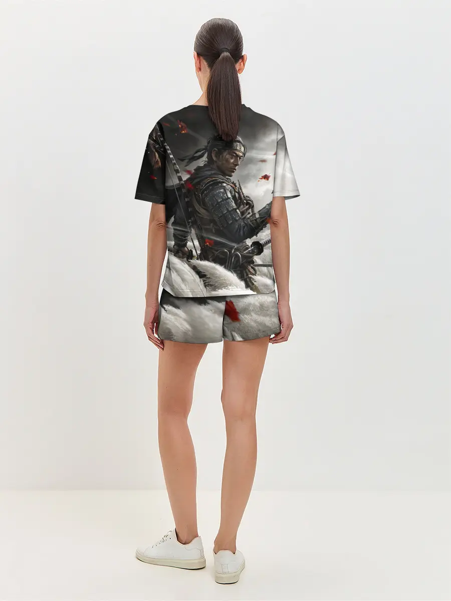 Женская пижама с шортами / Ghost of Tsushima