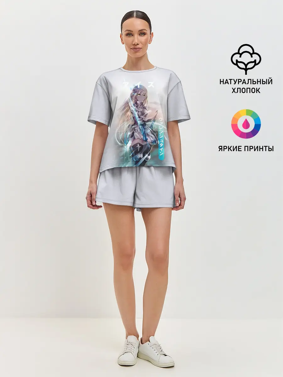 Женская пижама с шортами / Ais Wallenstein art