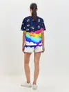 Женская пижама с шортами / РАДУЖНЫЙ IMPOSTOR