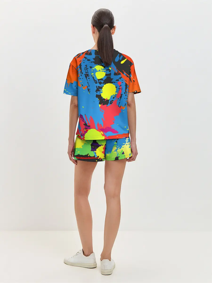 Женская пижама с шортами / Among Us