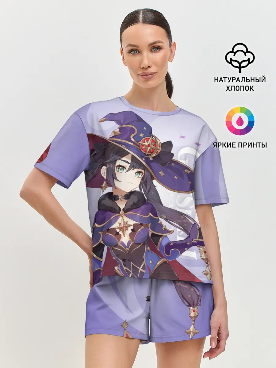Женская пижама с шортами / GENSHIN IMPACT, МОНА