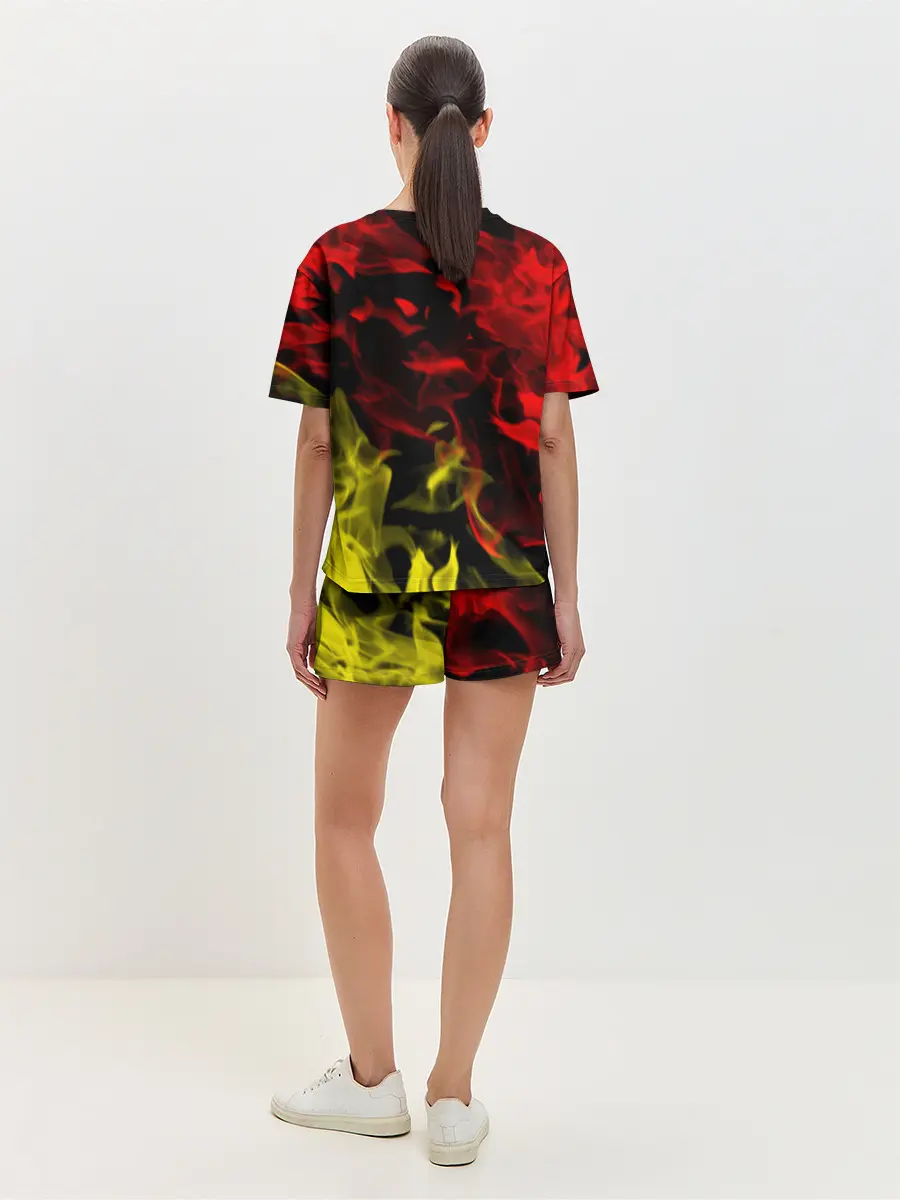 Женская пижама с шортами / Маг огня Among us