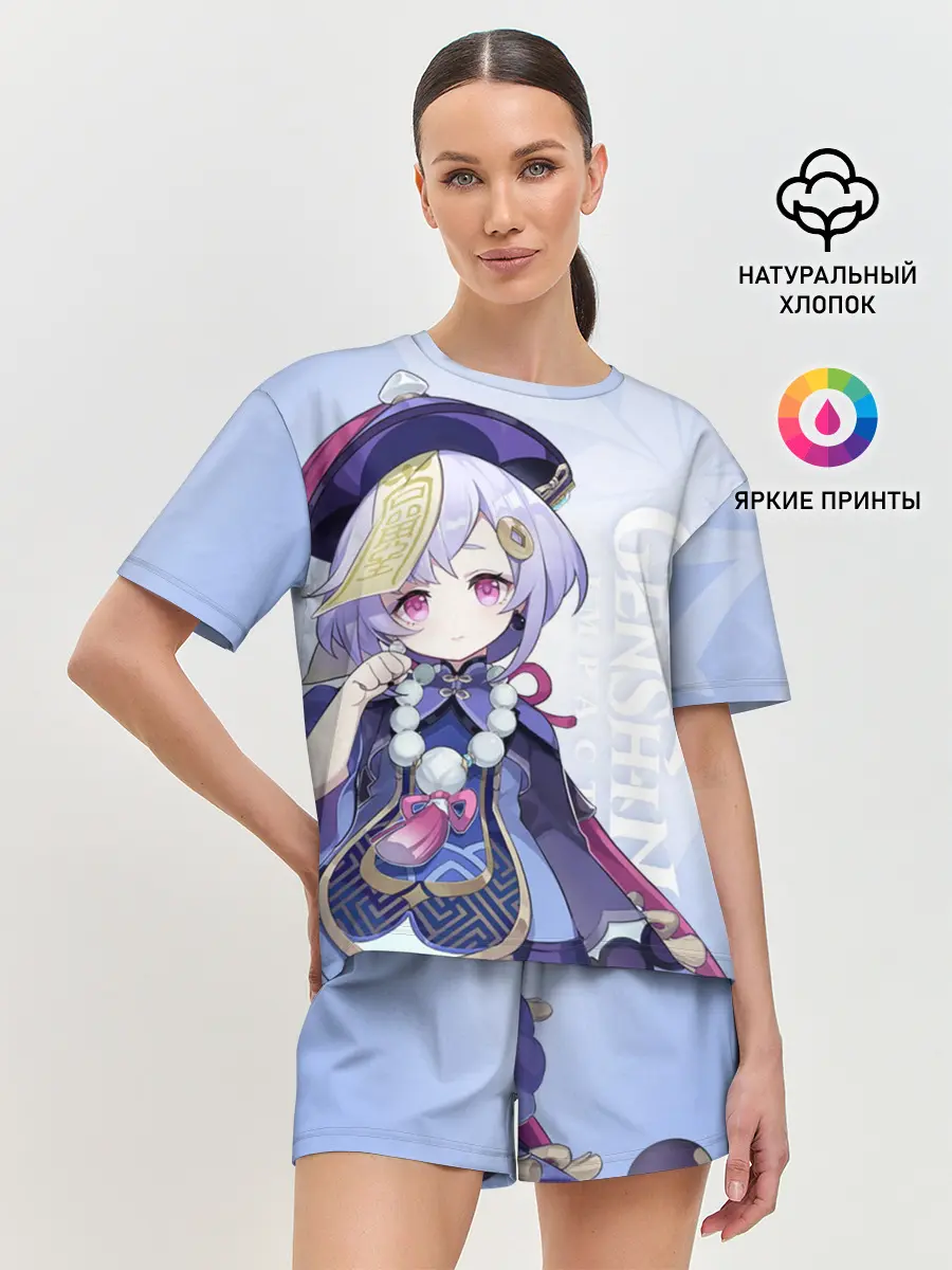 Женская пижама с шортами / GENSHIN IMPACT, ЦИ ЦИ,