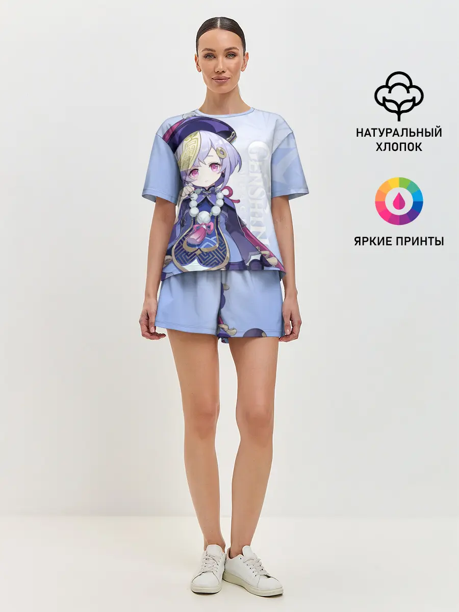 Женская пижама с шортами / GENSHIN IMPACT, ЦИ ЦИ,