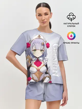 Женская пижама с шортами / GENSHIN IMPACT, НОЭЛЛЬ