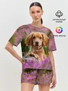Женская пижама с шортами / Dog