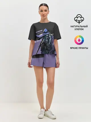 Женская пижама с шортами / Valorant - Omen