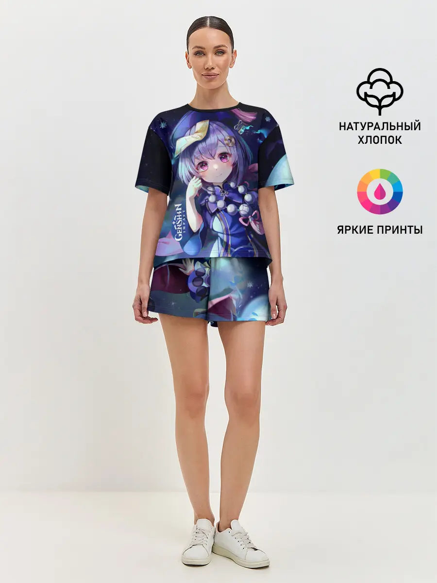 Женская пижама с шортами / GENSHIN IMPACT
