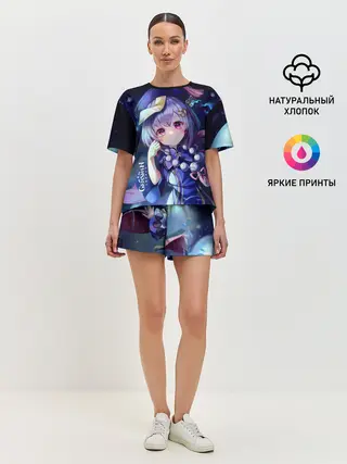 Женская пижама с шортами / GENSHIN IMPACT