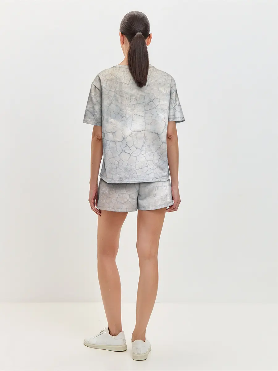 Женская пижама с шортами / Белки