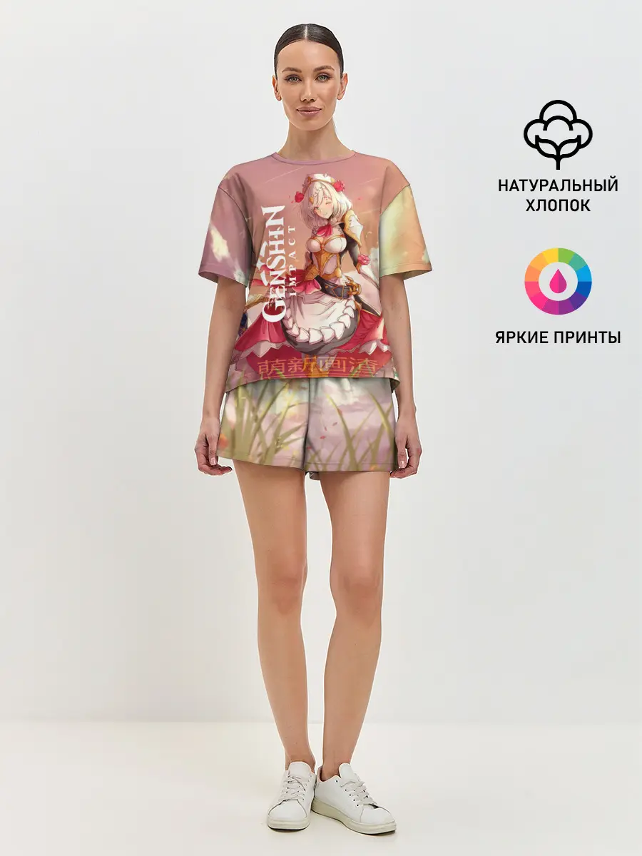 Женская пижама с шортами / GENSHIN IMPACT