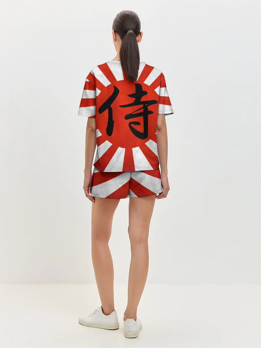 Женская пижама с шортами / Sun samurai