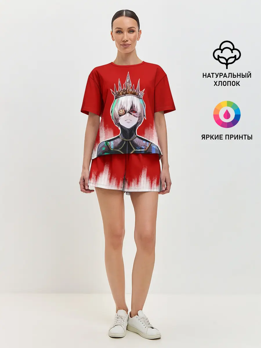 Женская пижама с шортами / Ken King