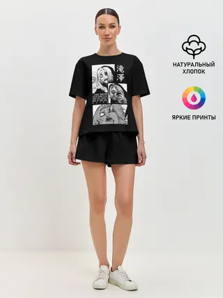 Женская пижама с шортами / Сейдо