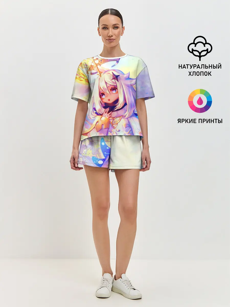 Женская пижама с шортами / GENSHIN IMPACT