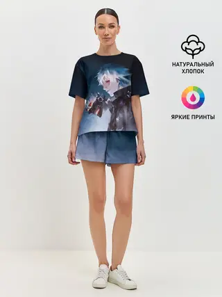 Женская пижама с шортами / Кен Канеки