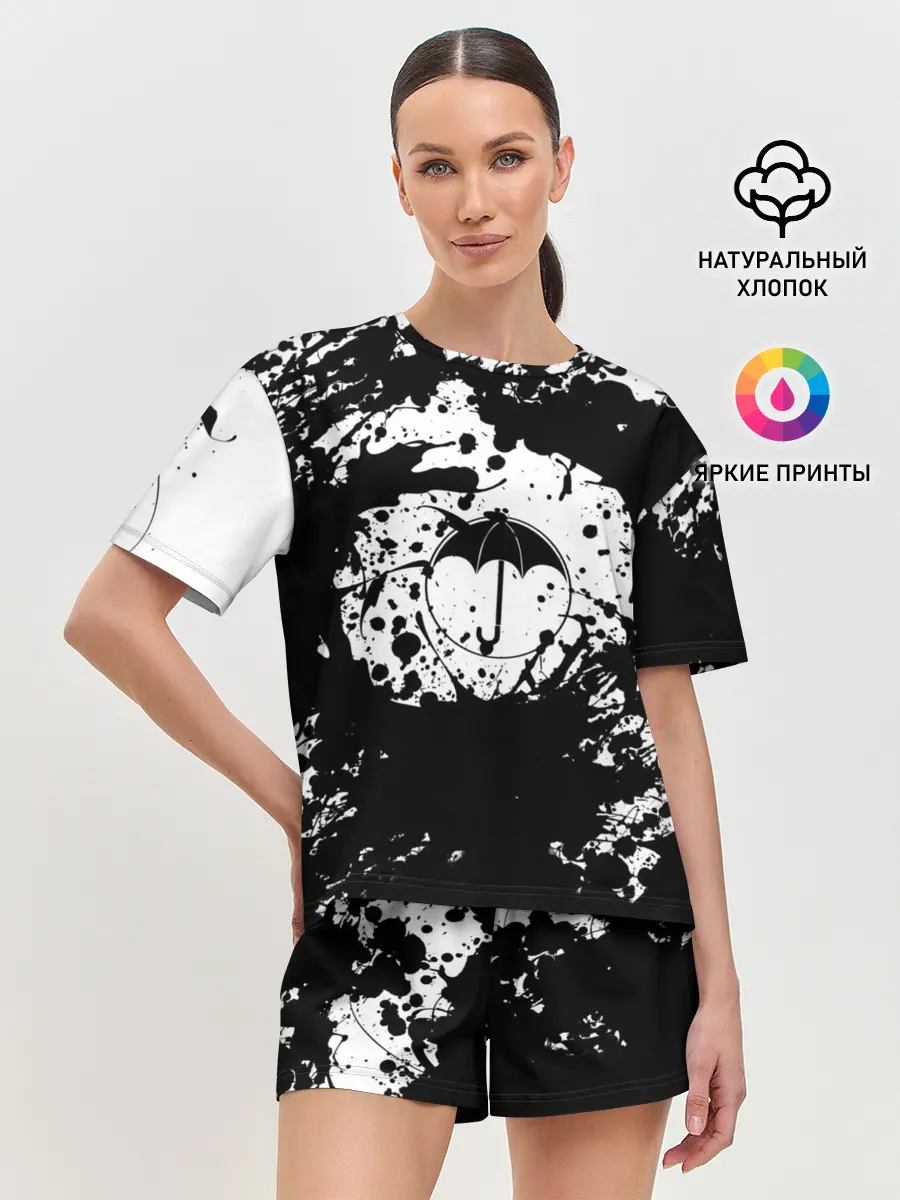 Женская пижама с шортами / Академия Амбрелла