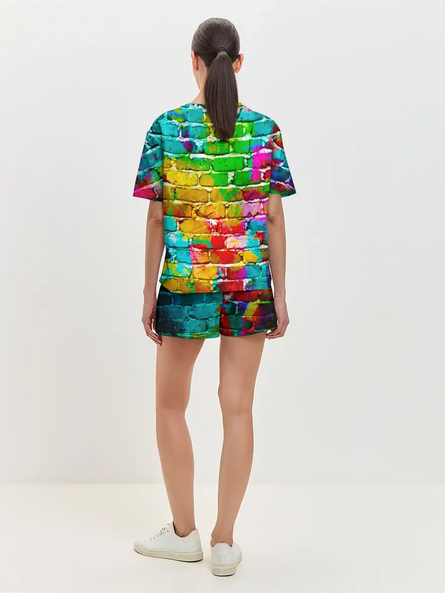 Женская пижама с шортами / Pikachu