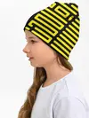 Детская шапка / полосы, линии, узор,