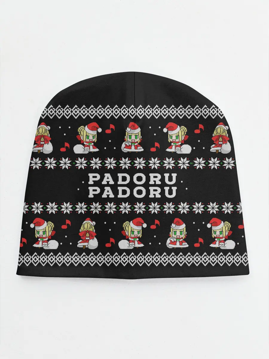 Детская шапка / merry christmas padoru