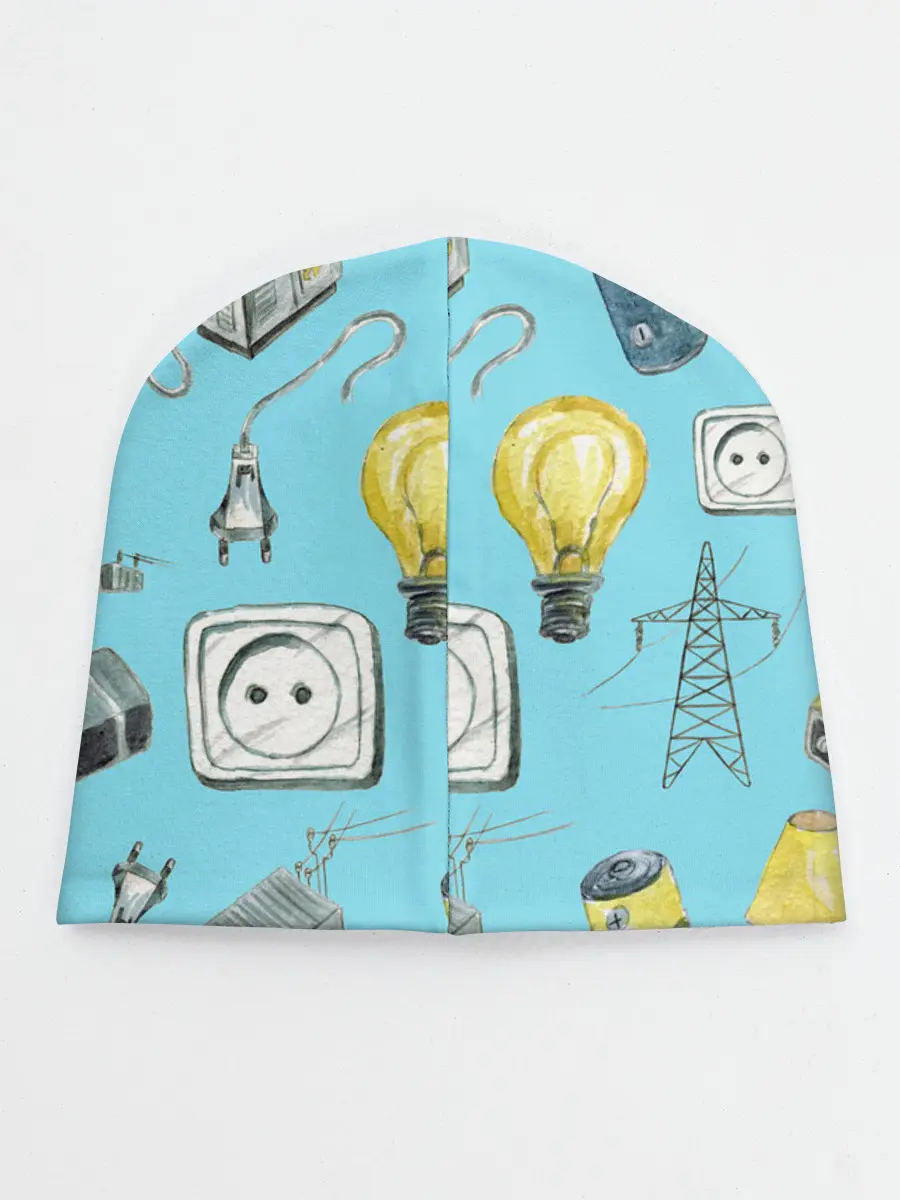 Детская шапка / Electricity and wires